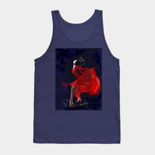 Red dress dancer Tank Top